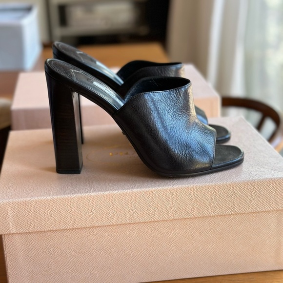 Prada stacked heeled mule - Picture 1 of 7